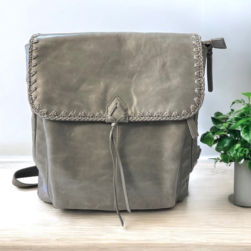 THE SAK Ventura Backpack Vintage Finish Leather in Gray